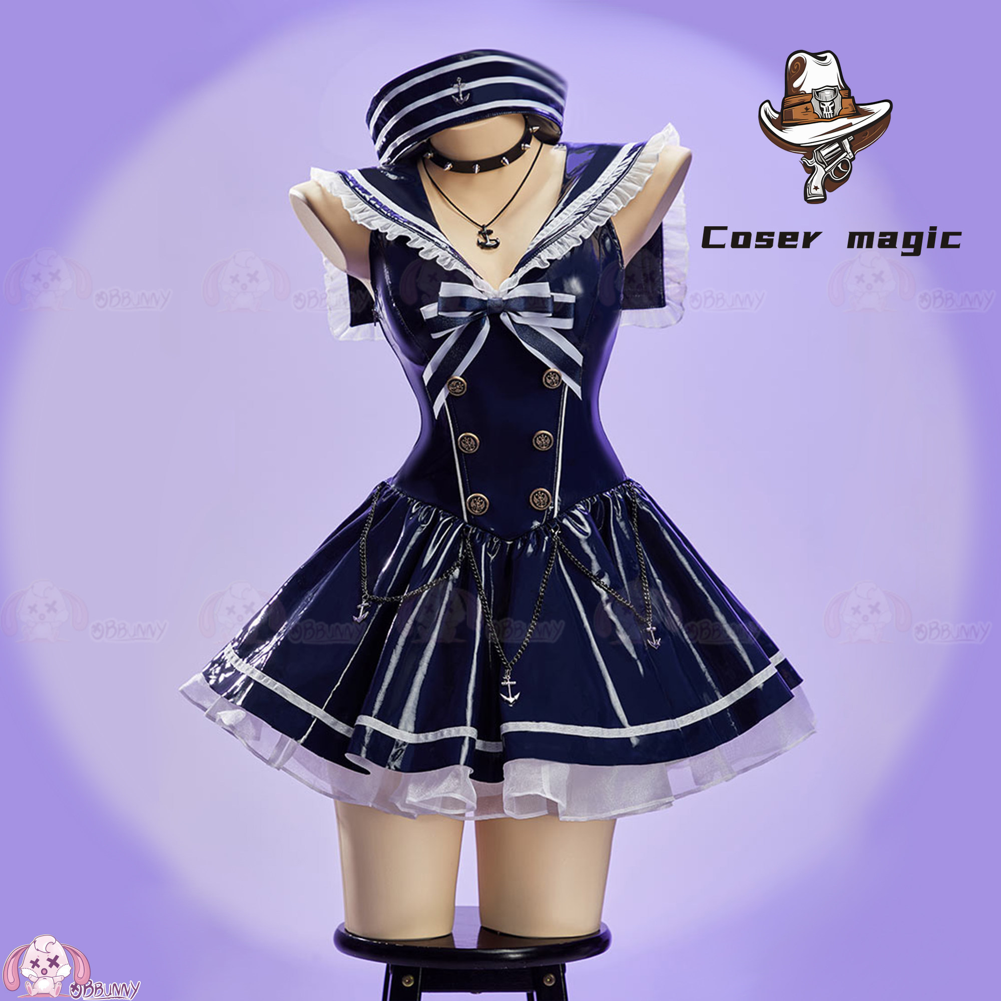 Anime Cosplay Dress - Original Navy Idol Halloween Cosplay Costume,