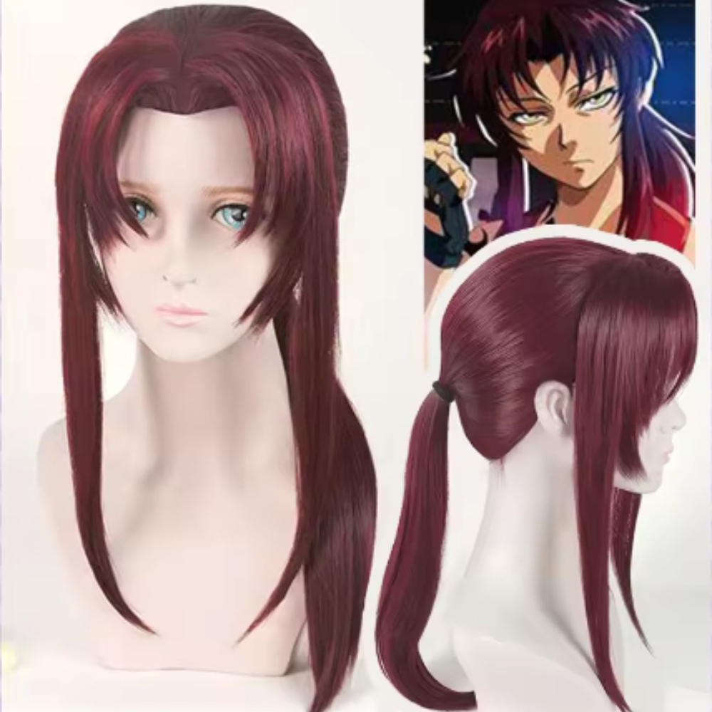 Anime Cosplay Long Black Hair - Brand New Black Lagoon Rebecca Rayev