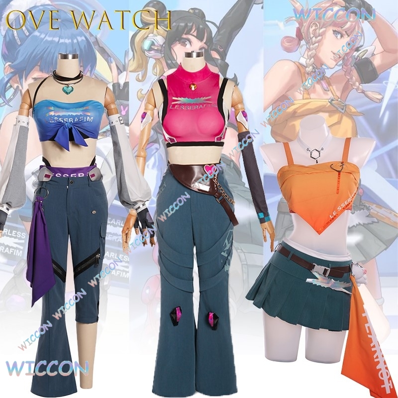 Anime Cosplay Outfits Female - Mag/Ove watch DVA Juno Mercy Cosplay