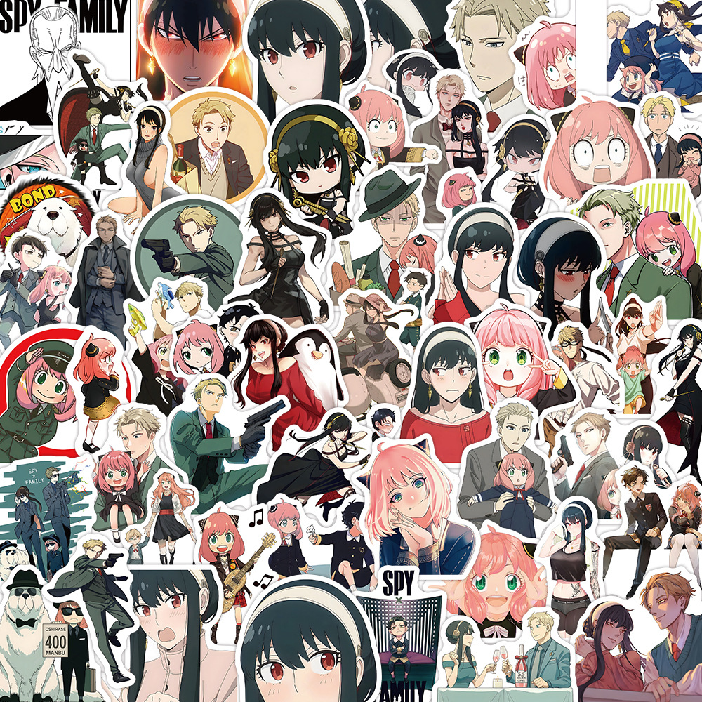 Anime Cosplay Yor - 60pcs Set Spy Family Anime Spy×Family