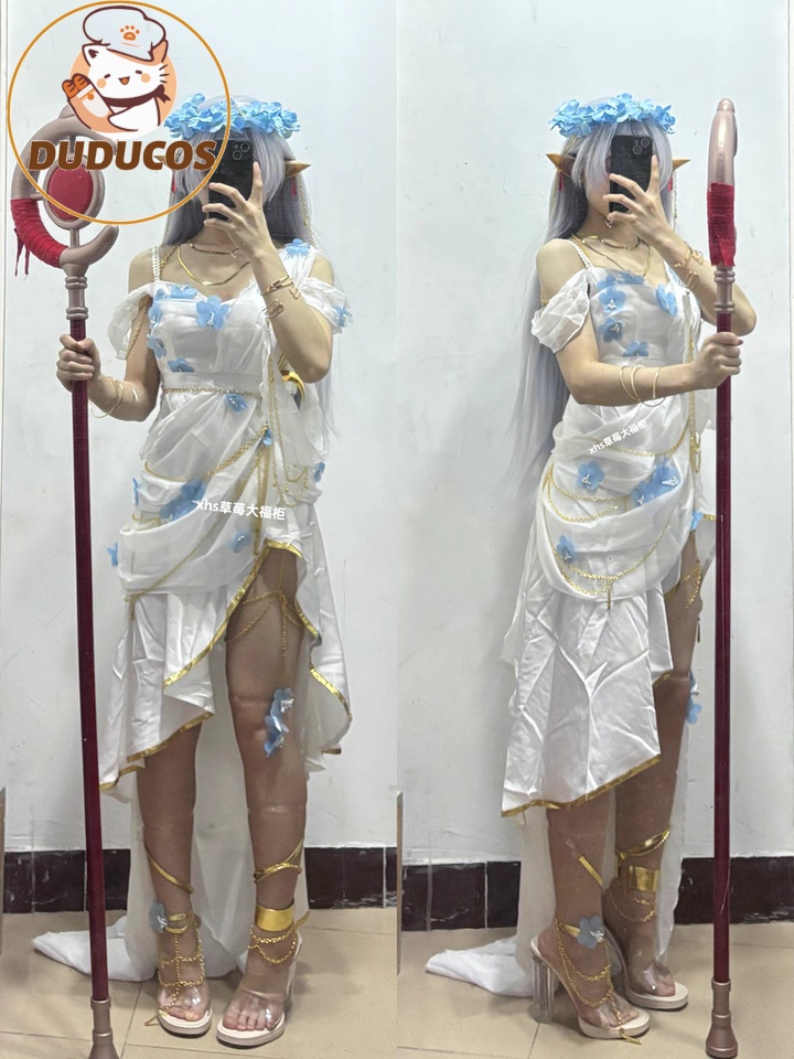 Anime Cosplay Dress - IN STOCK Frieren Cosplay Doujin Costume