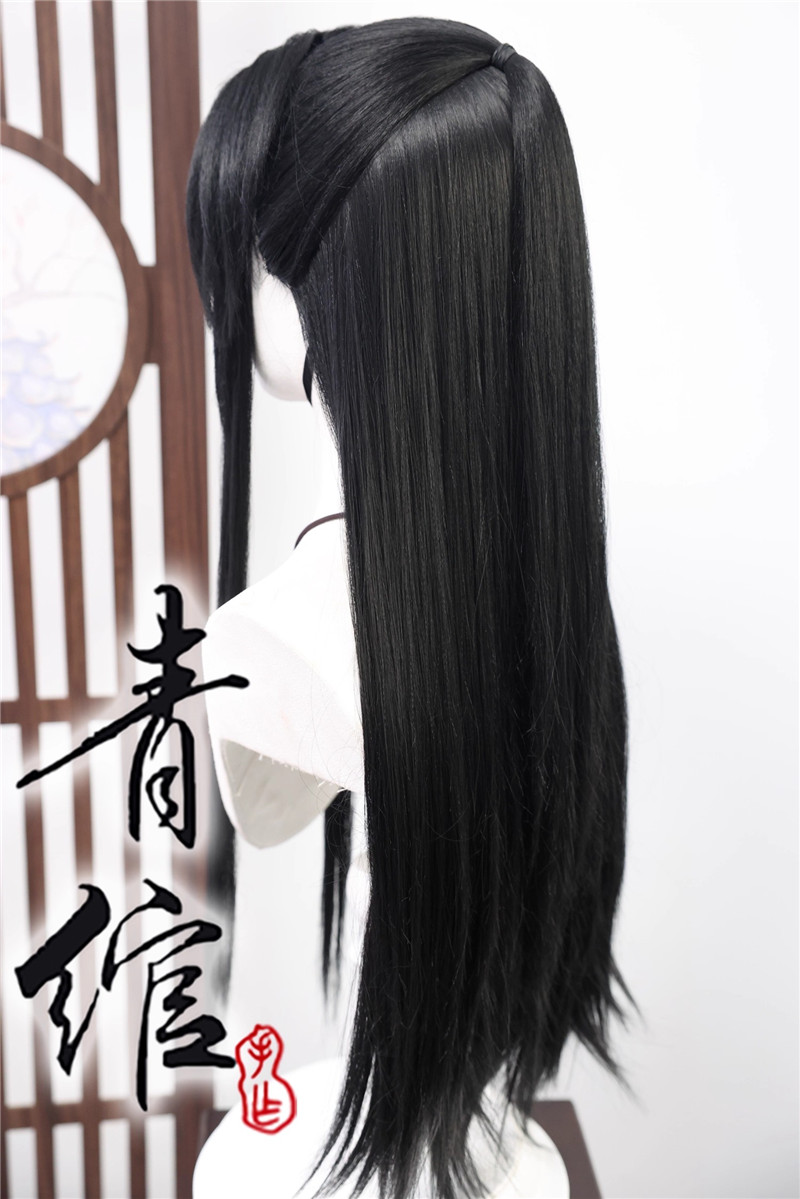 Styled Huai Yunqing Cosplay Wi - Anime Cosplay Long Black Hair 评论和价格
