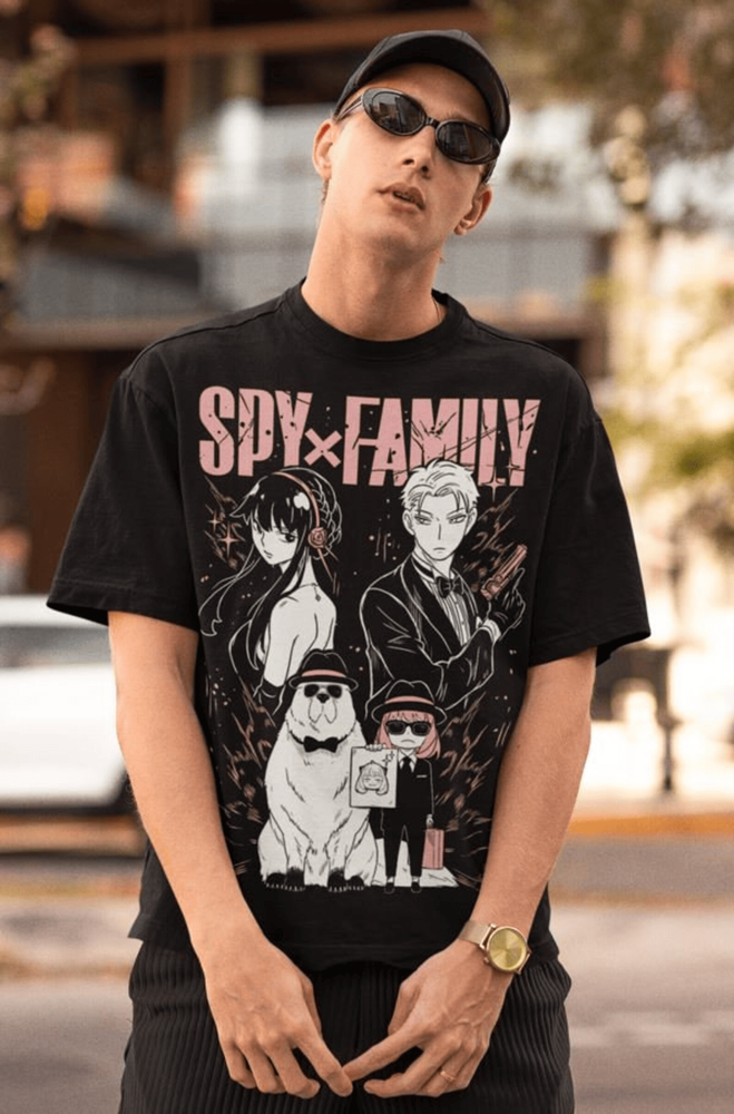 Spy X Family T-Shirt Loid Anya - Spy Family Outfit 评论和价格
