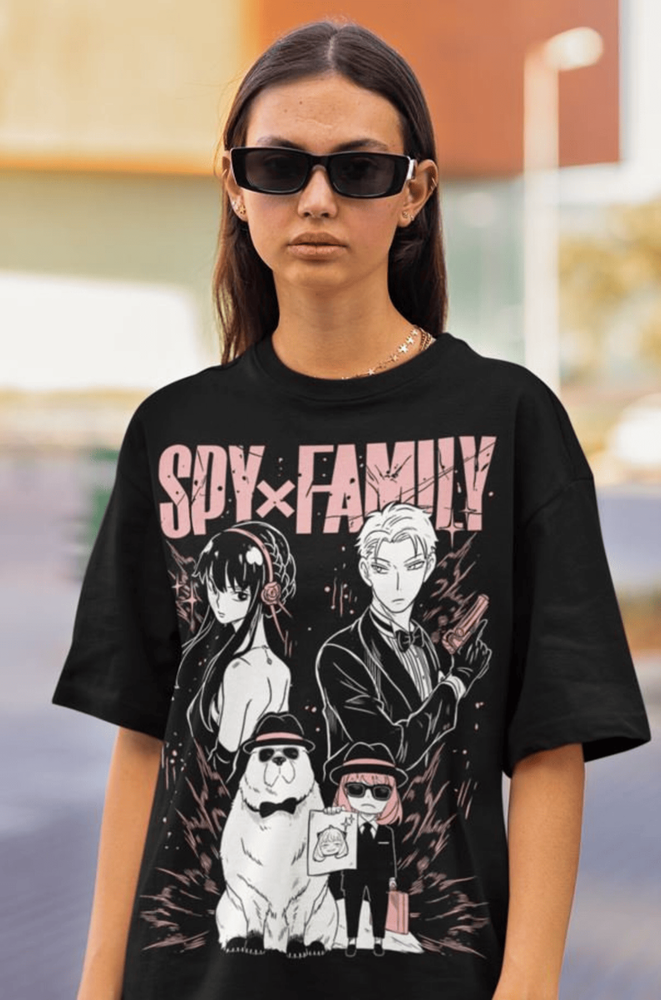 Spy X Family T-Shirt Loid Anya - Spy Family Outfit 评论和价格