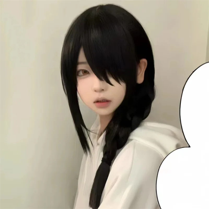 Anime Chainsaw Man Nayuta Adul - Anime Cosplay Long Black Hair 评论和价格