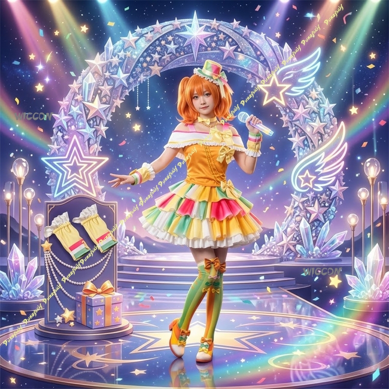 Shining Star Fairy Dream Miko  - Anime Yang Cosplay 评论和价格