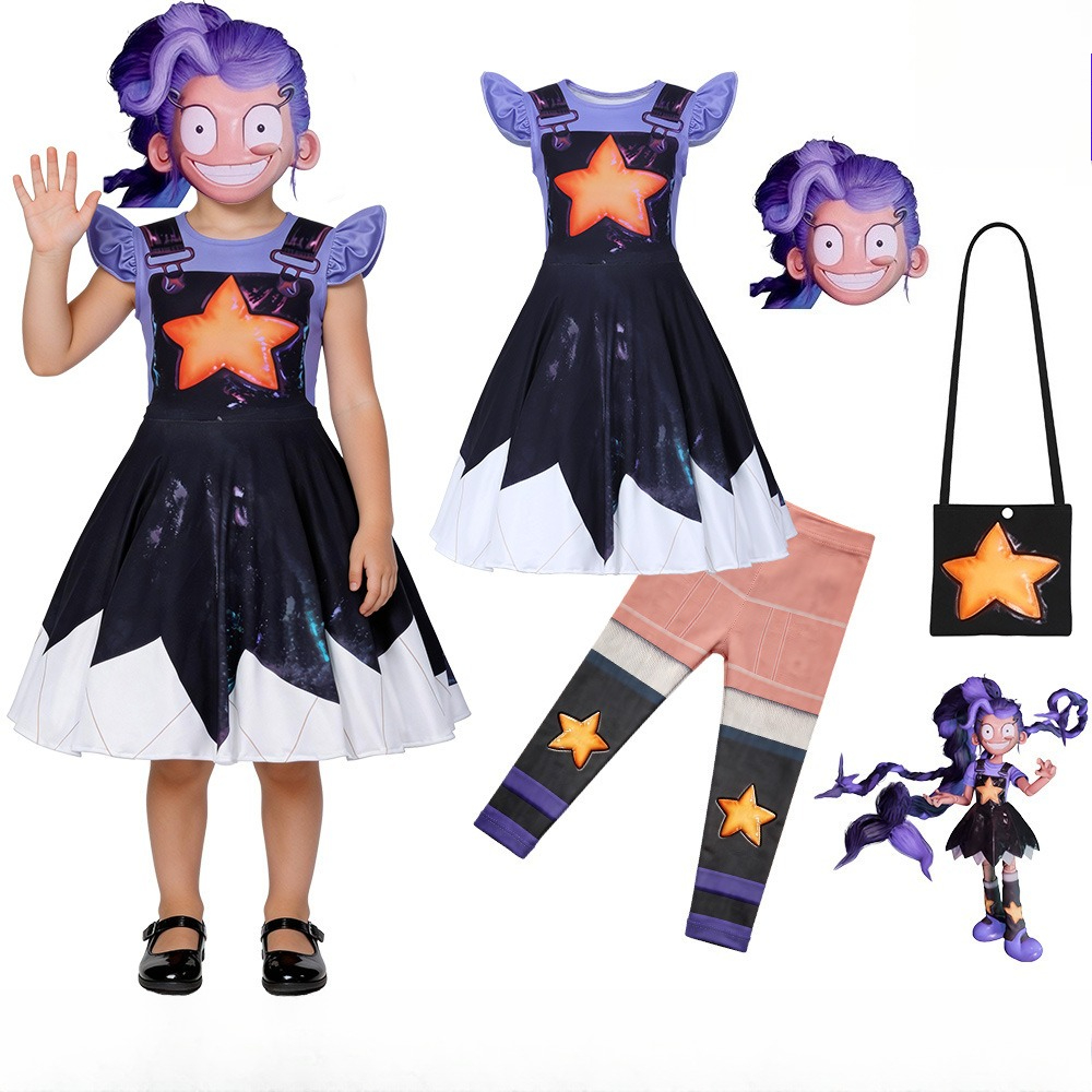 Lily Lovebraids Game Suit Unif - Anime Cosplay Dress 评论和价格