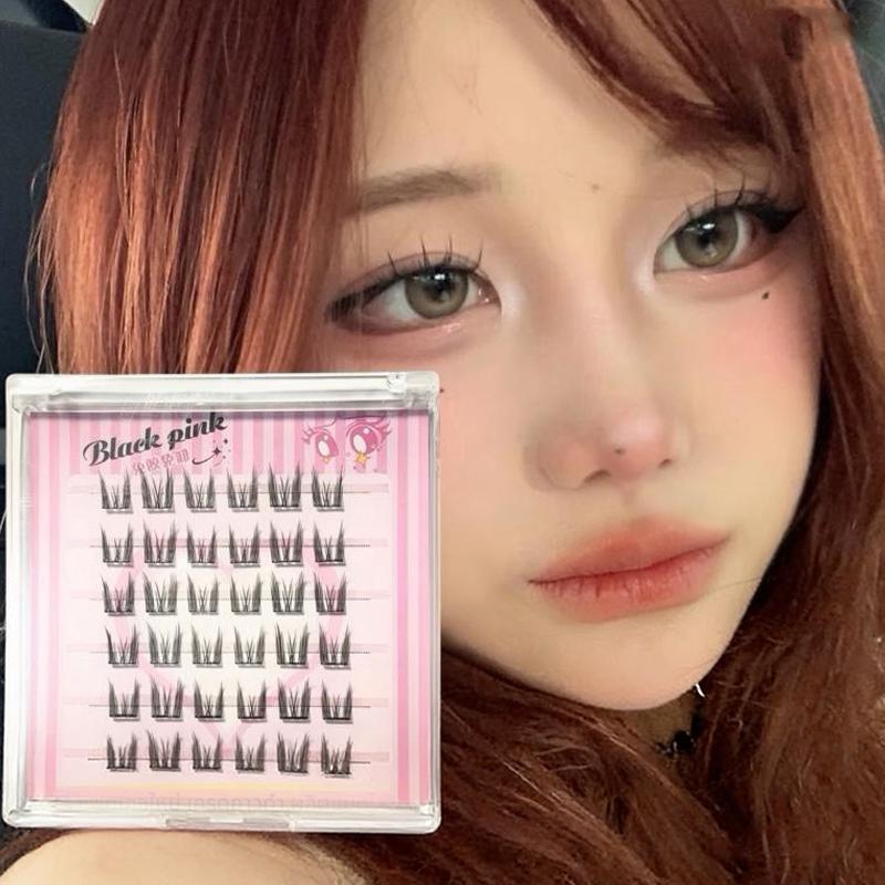 6 Rows Diy Segmented False Eye - Anime Cosplay Thick 评论和价格