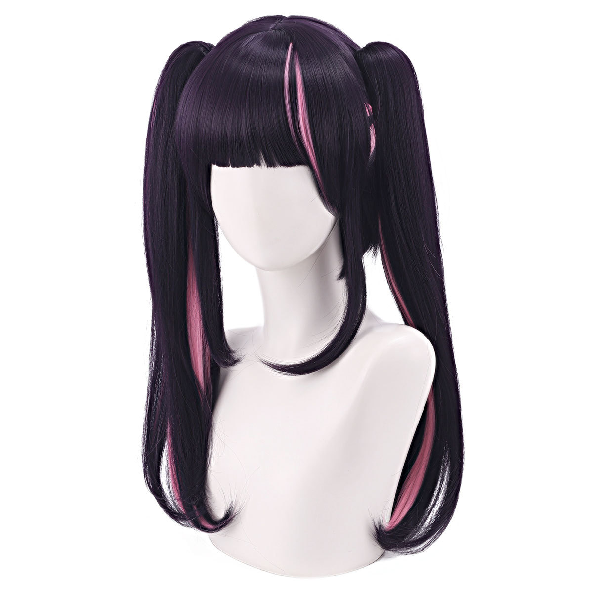 Komazawa Noi Cosplay Wig Chron - Anime Cosplay Long Black Hair 评论和价格