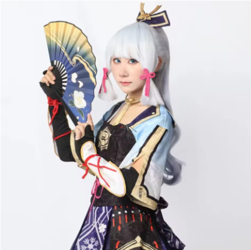 Kamisato Ayaka Cosplay Kostüm  - Anime Cosplay Dress 评论和价格