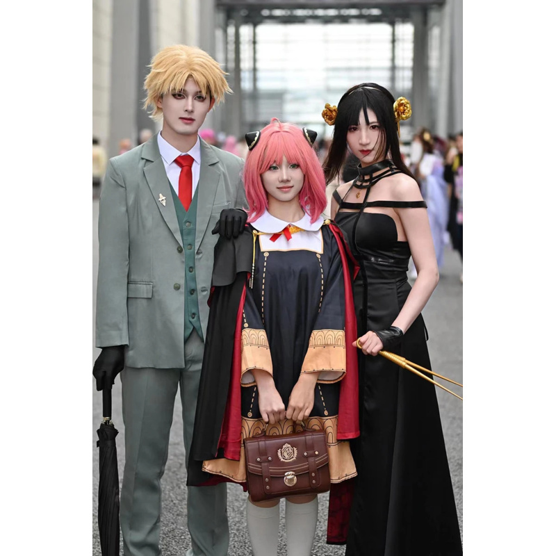 aa26Anime Spy X Family Cosplay - Spy Family Outfit 评论和价格