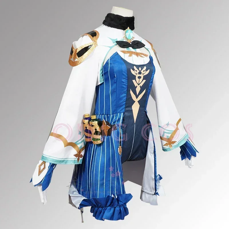 Genshin Impact Sucrose Cosplay - Anime Cosplay Dress 评论和价格