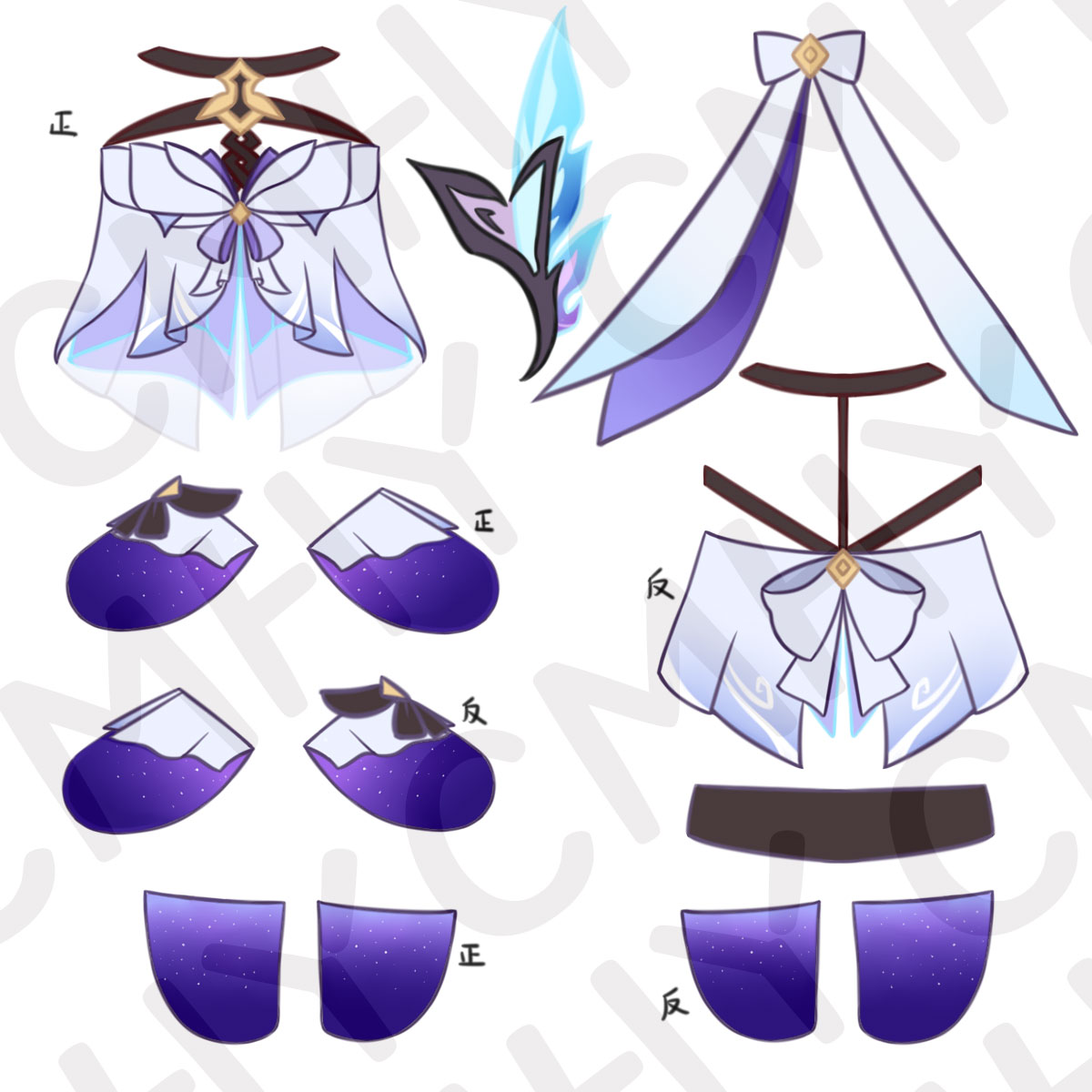 Game Genshin Impact Skirk Cat  - Anime Cosplay Dress 评论和价格