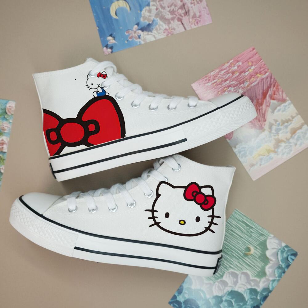 2026 Cute Hello Kitty Canvas S - Anime Cosplay Thick 评论和价格