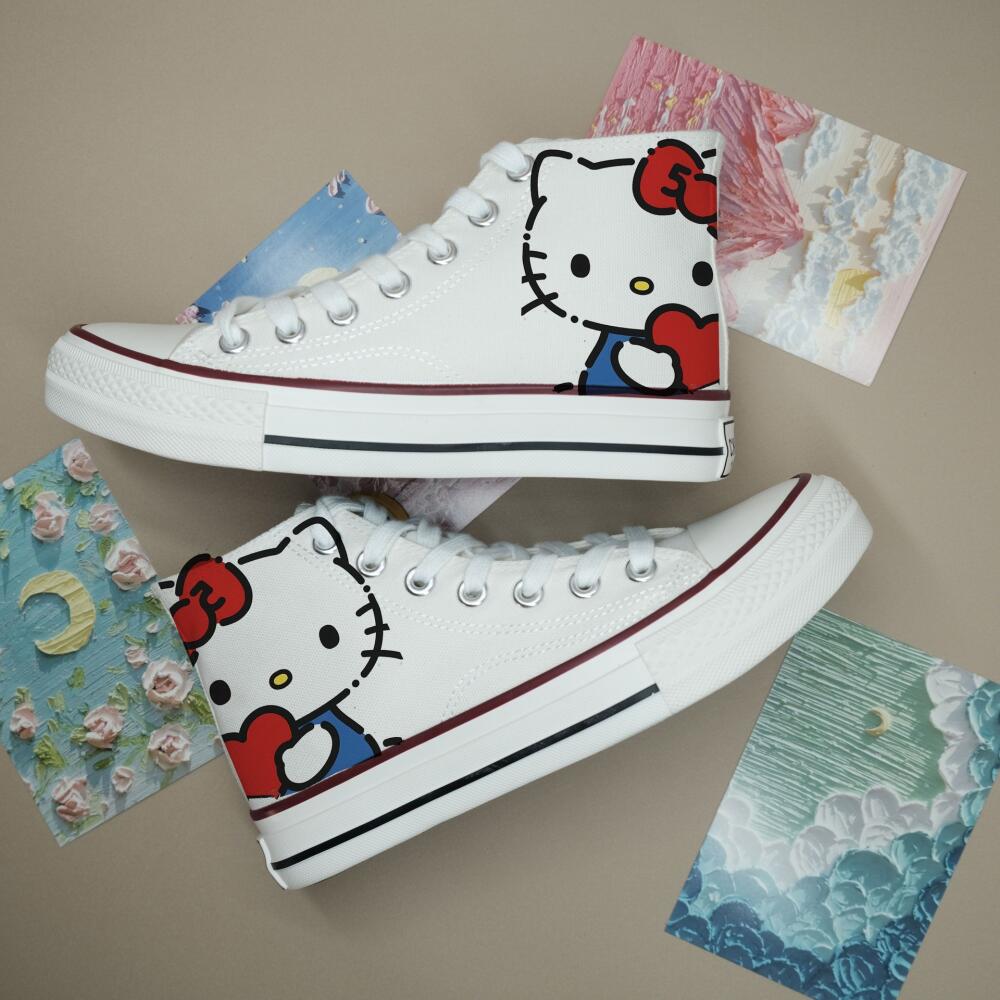 2026 Cute Hello Kitty Canvas S - Anime Cosplay Thick 评论和价格