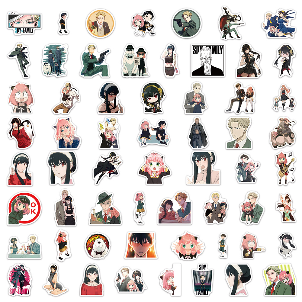 60pcs Set Spy Family Anime Spy - Anime Cosplay Yor 评论和价格