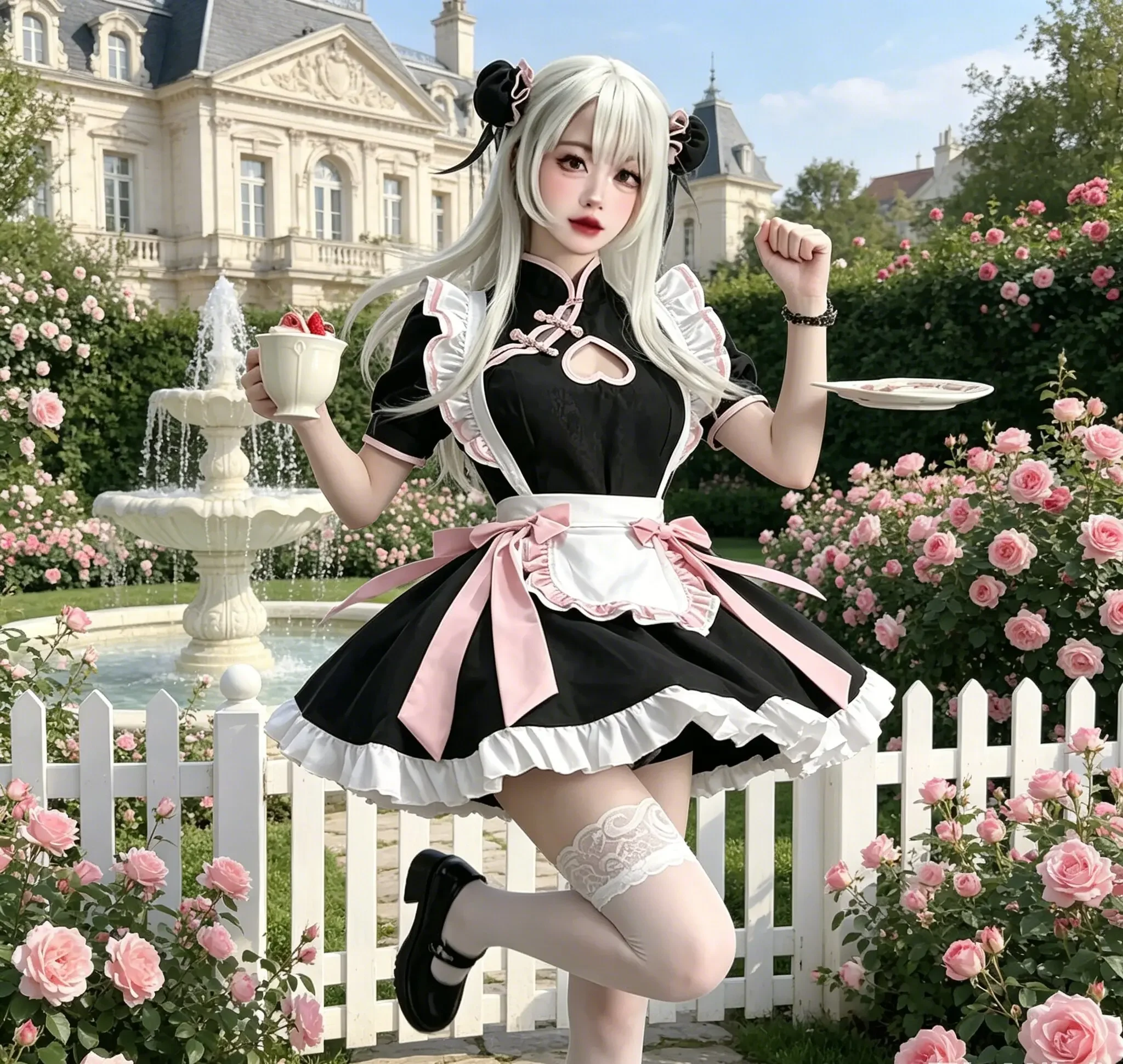 2026 New Women’s Sweet Maid Ou - Anime Cosplay Events 2026 评论和价格