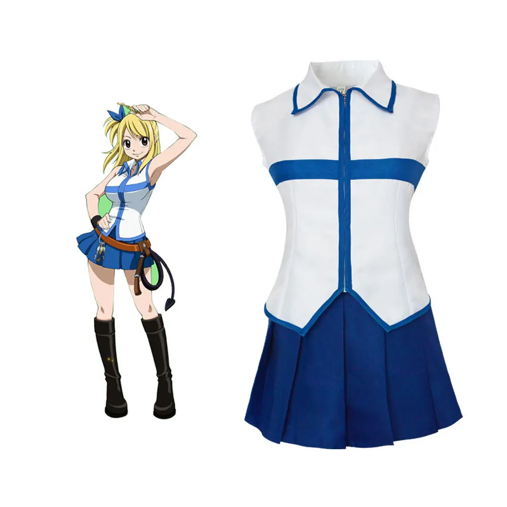 Fairy Tail Blue and White Slee - Anime And Cosplay Expo 2025 评论和价格