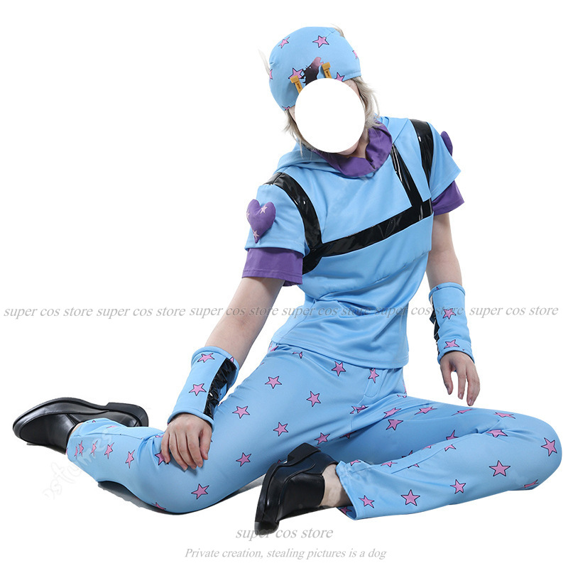 Anime JoJo Adventure Cos Johnn - Anime Cosplay Outfits Female 评论和价格