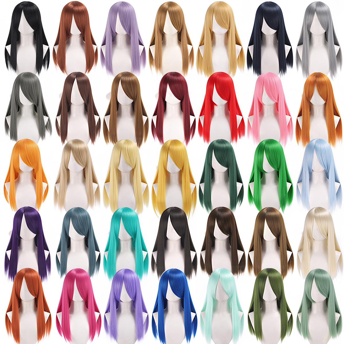 Synthetic Cosplay Anime Wig Hi - Anime Cosplay Thick 评论和价格