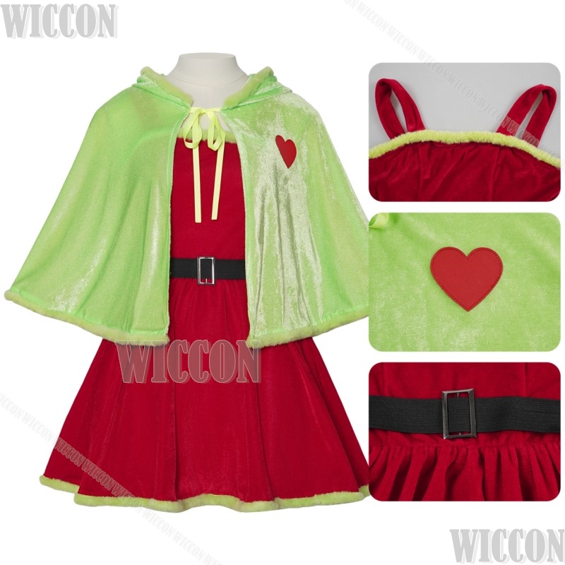 Christmas Winter Red Dress Gre - Anime Cosplay Events 2026 评论和价格