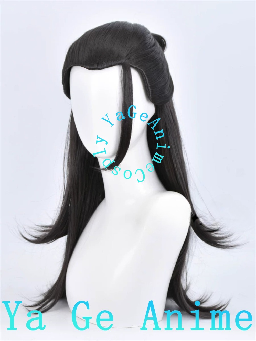 Suguru Geto Cosplay Wig Long B - Anime Cosplay Long Black Hair 评论和价格