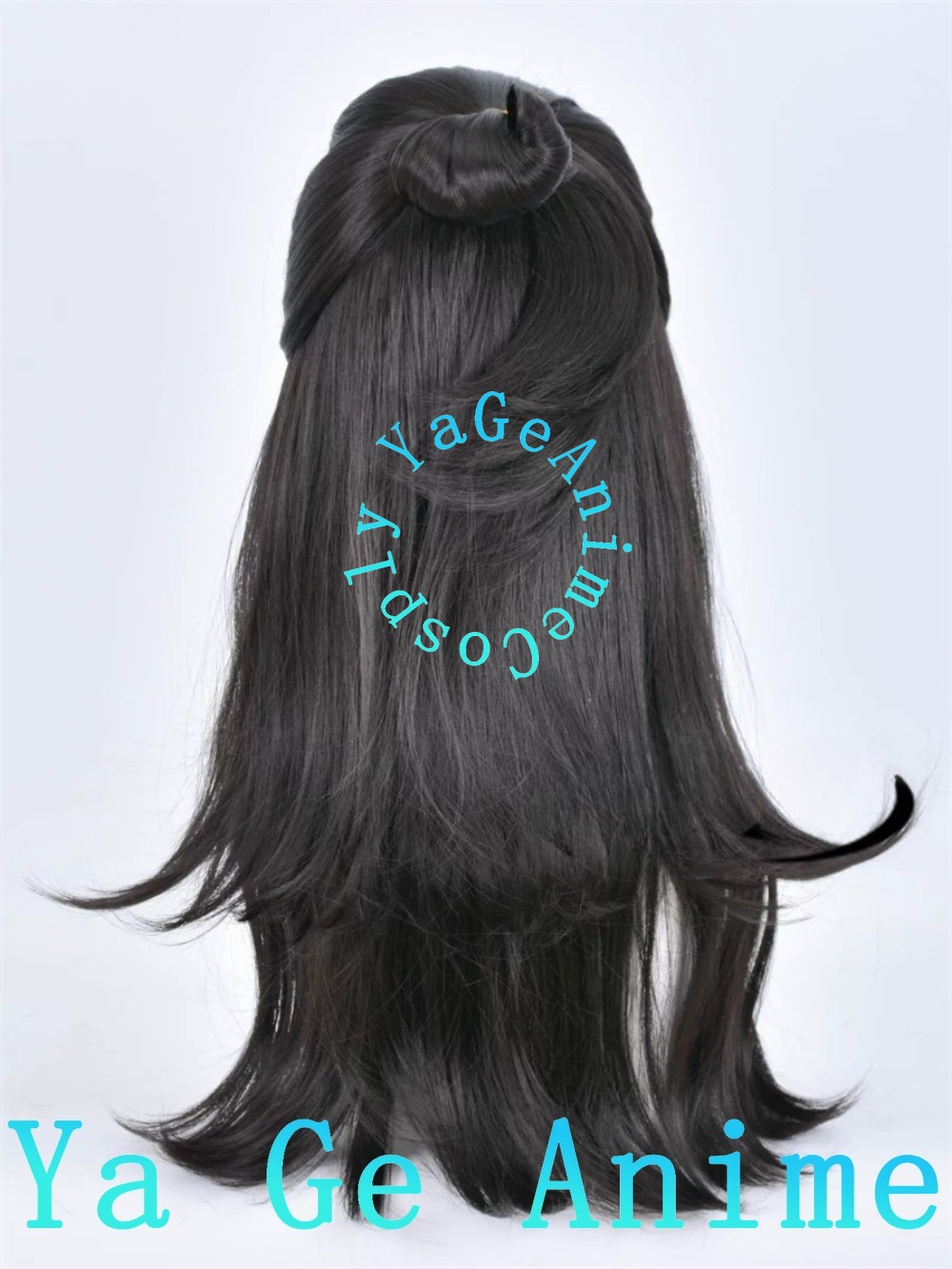 Suguru Geto Cosplay Wig Long B - Anime Cosplay Long Black Hair 评论和价格