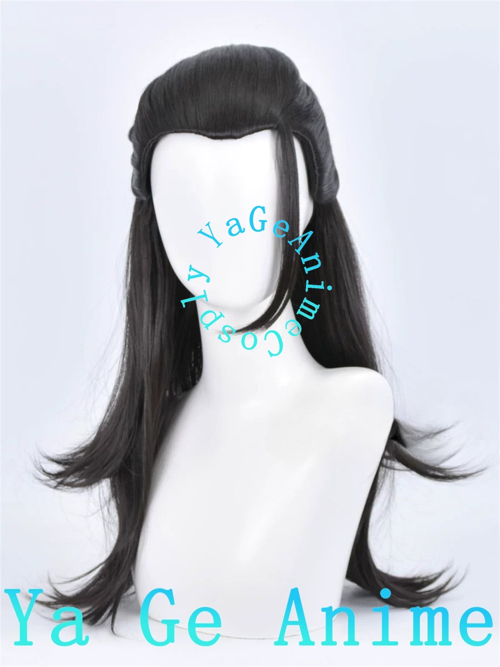 Suguru Geto Cosplay Wig Long B - Anime Cosplay Long Black Hair 评论和价格