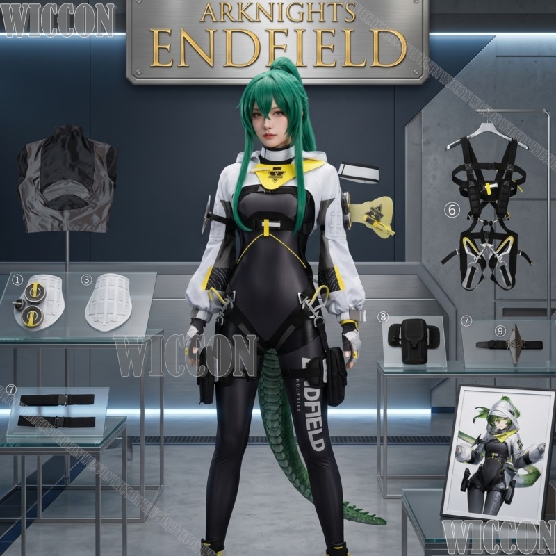 Arknights Endfield fluorite Co - Anime Cosplay Outfits Female 评论和价格