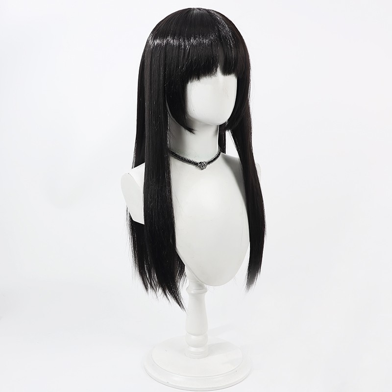 Dream Witch Kawakami Tomie Ide - Anime Cosplay Long Black Hair 评论和价格