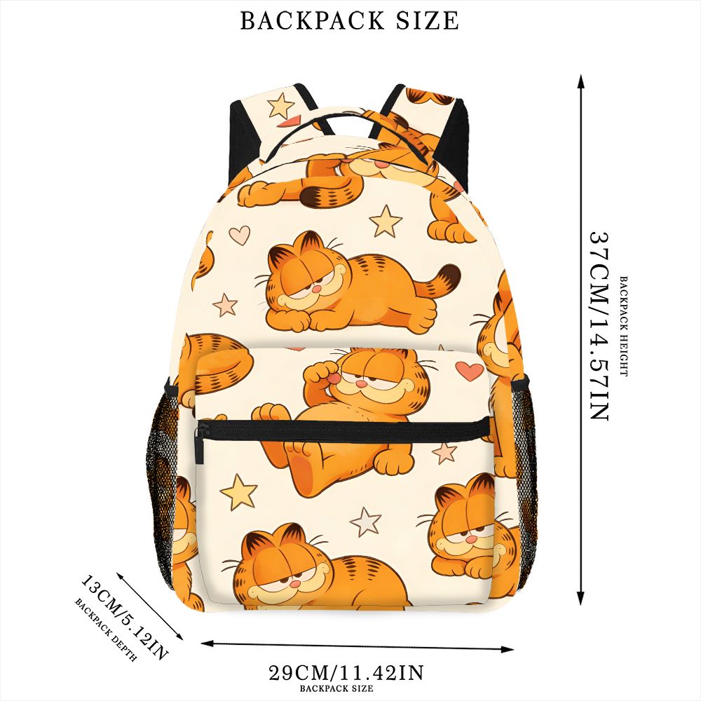 Funny Lazy Garfield Backpack S - Anime & Cosplay Expo Acx 2025 评论和价格