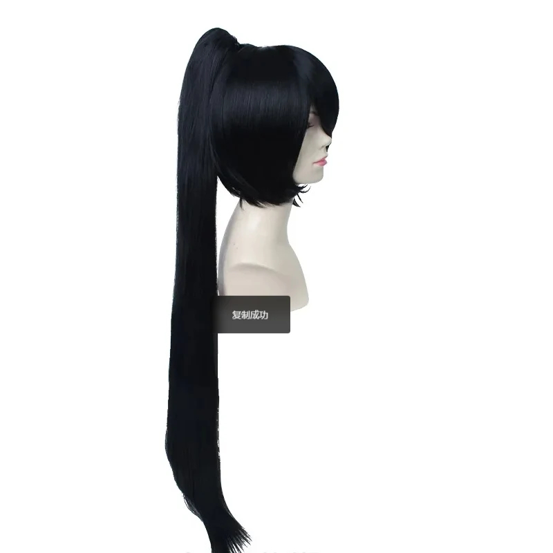 ccutoo Black Long Straight Syn - Anime Cosplay Long Black Hair 评论和价格